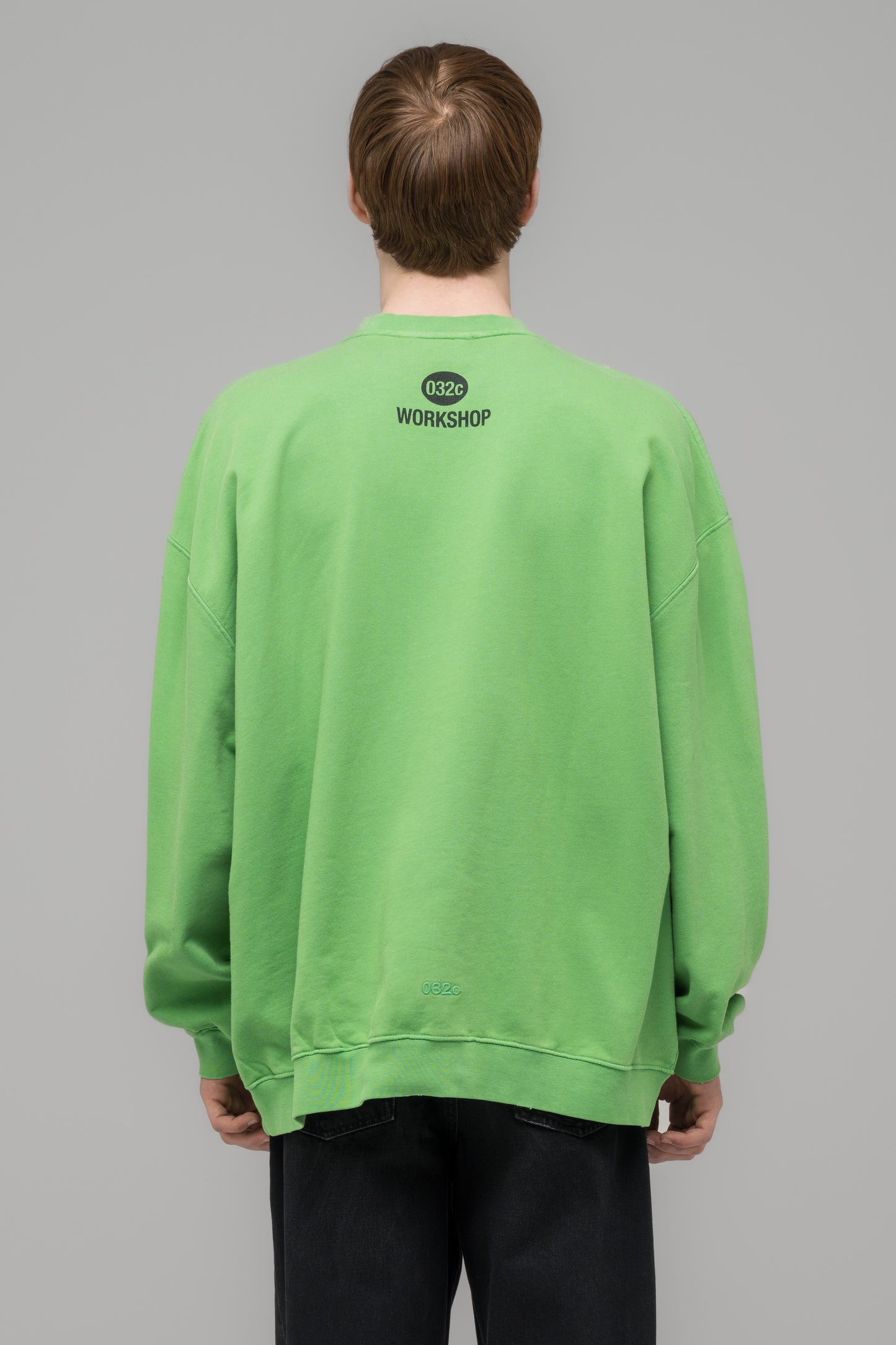 "LUCKY STRIKE" OVERSIZED CREWNECK - 032c