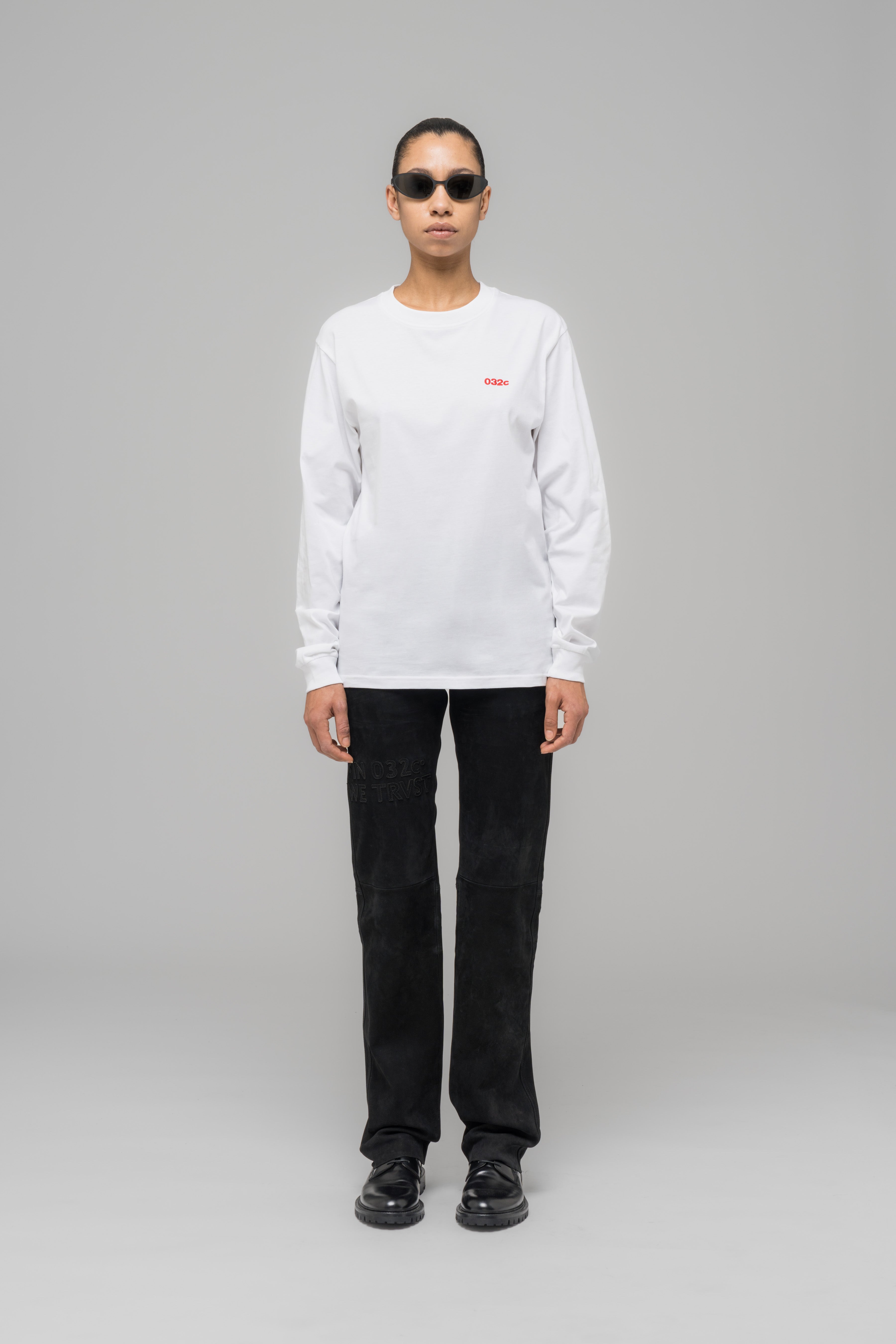 032c Classics GOTS Longsleeve White - 032c