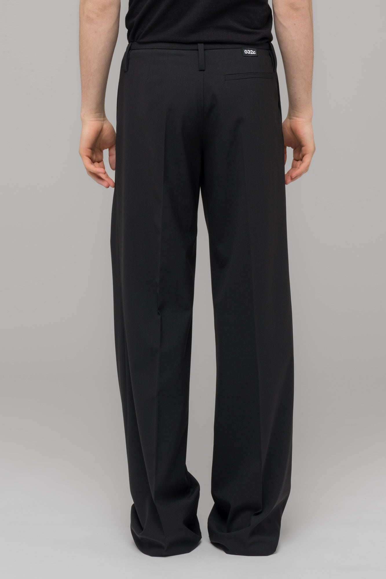 WIDE LEG SUIT TROUSERS