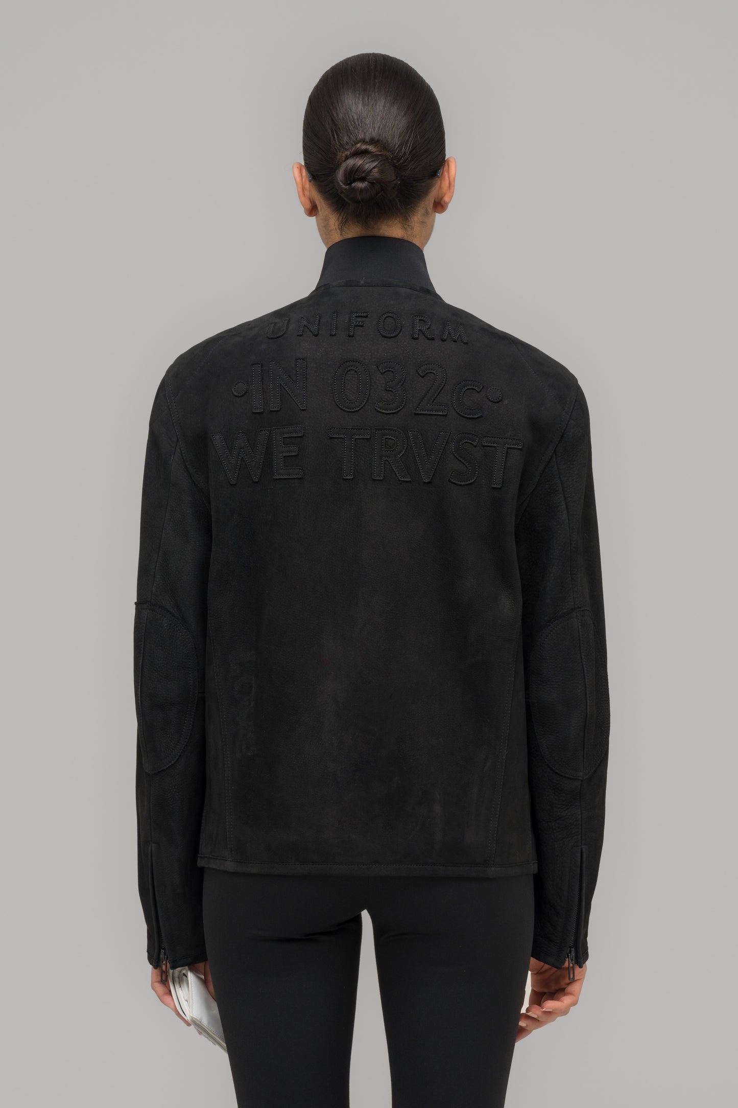 "THISTLES" LEATHER JANKER