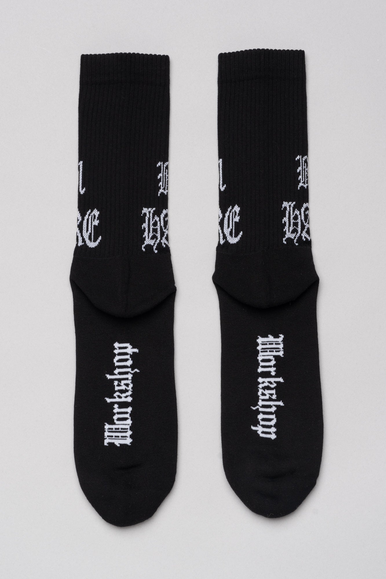 "HARDCORE SINCE 2001" SOCKS - 032c