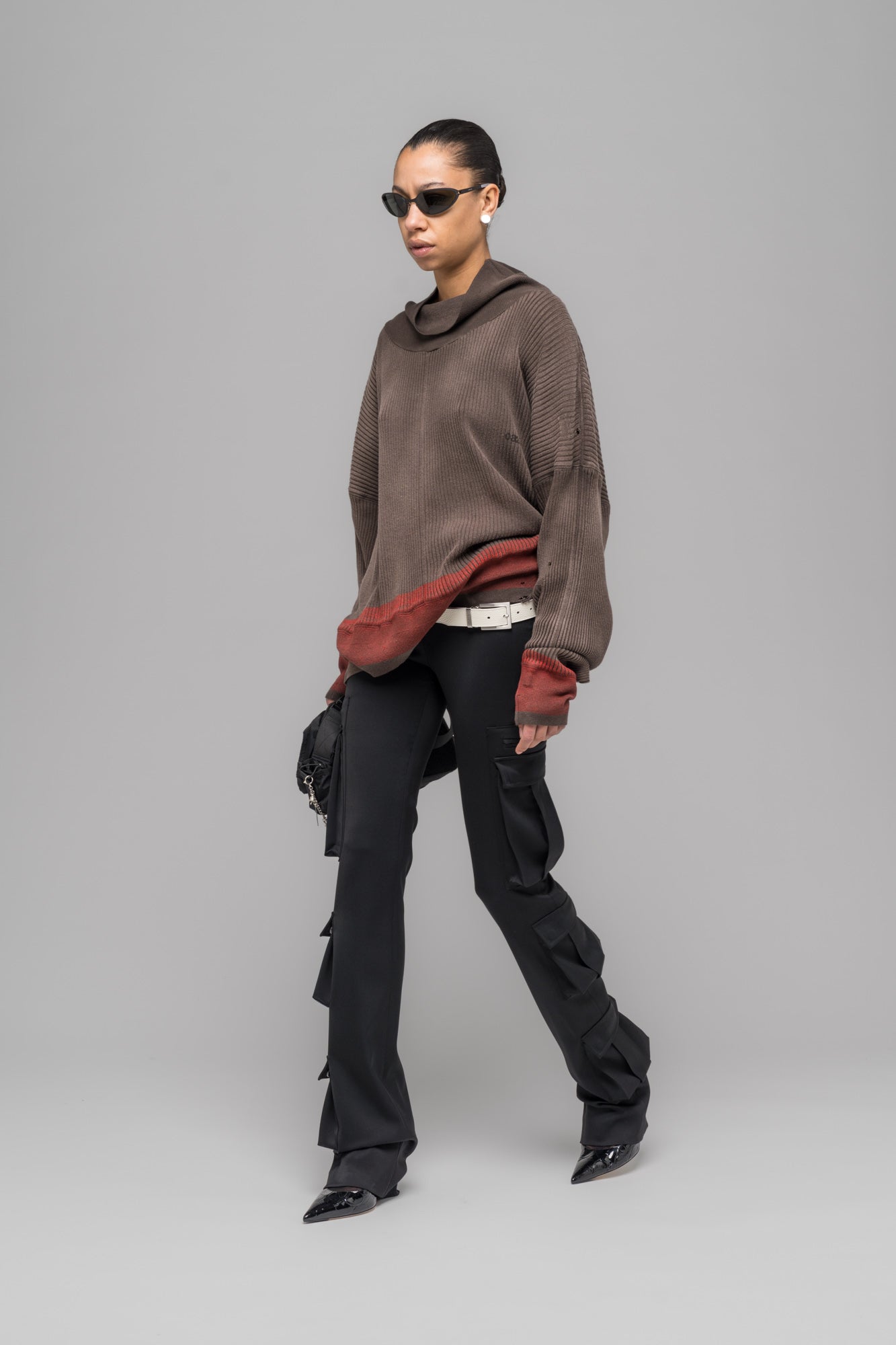 "TRAILER" KNIT TURTLENECK