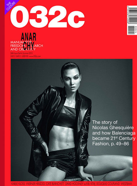 Issue #24 — Summer 2013: Nicolas Ghesquière - 032c