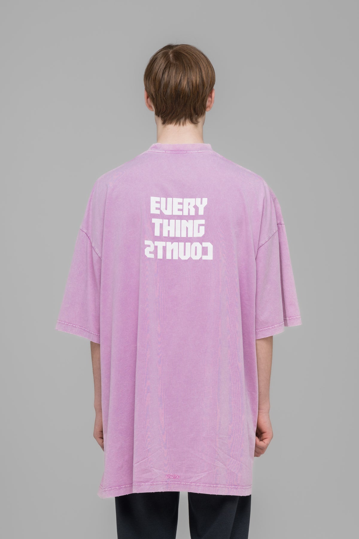 "POINT ZERO" OVERSIZED T-SHIRT