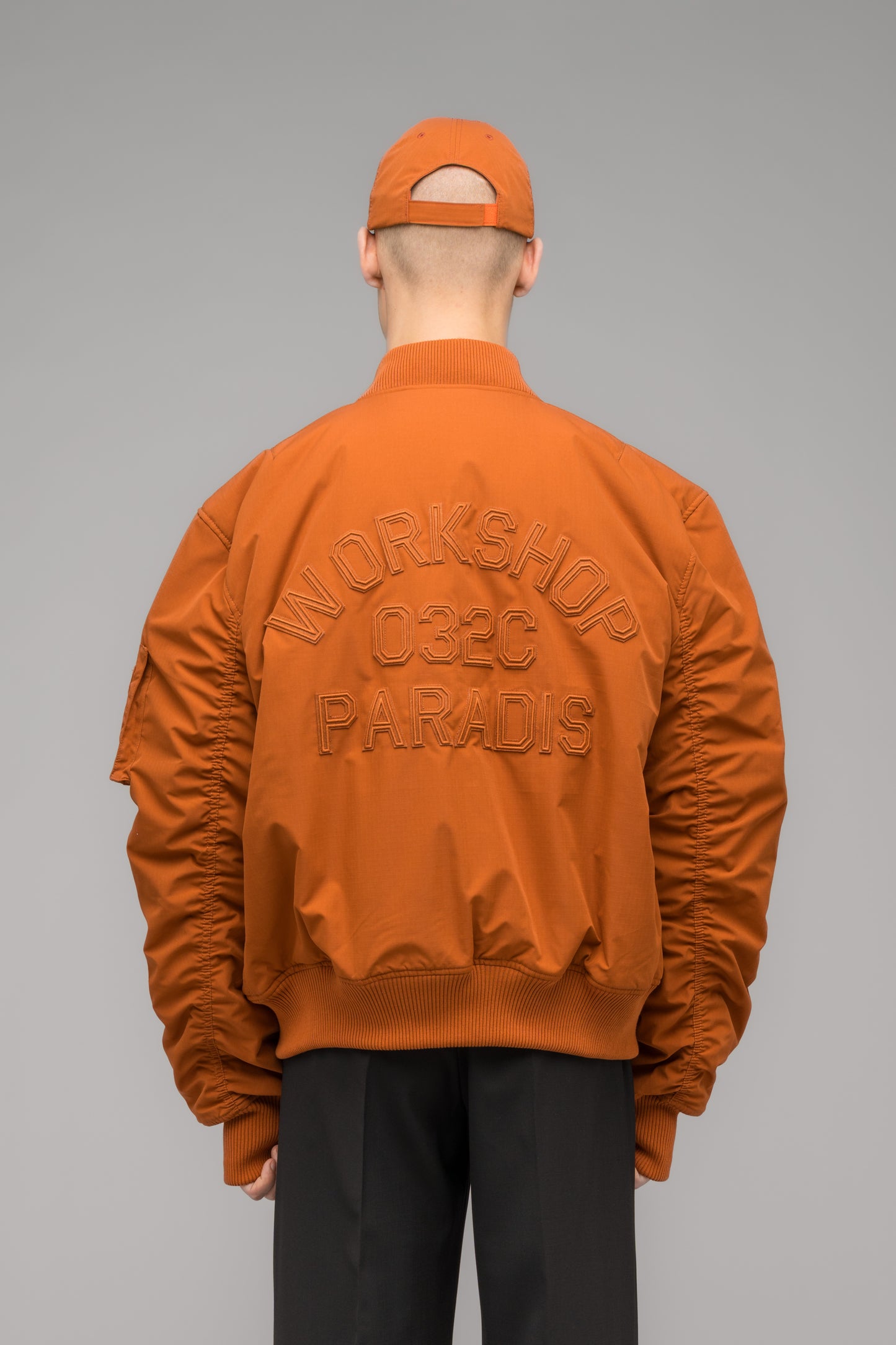 "COLLEGE" CLASSIC BOMBER JACKET - 032c