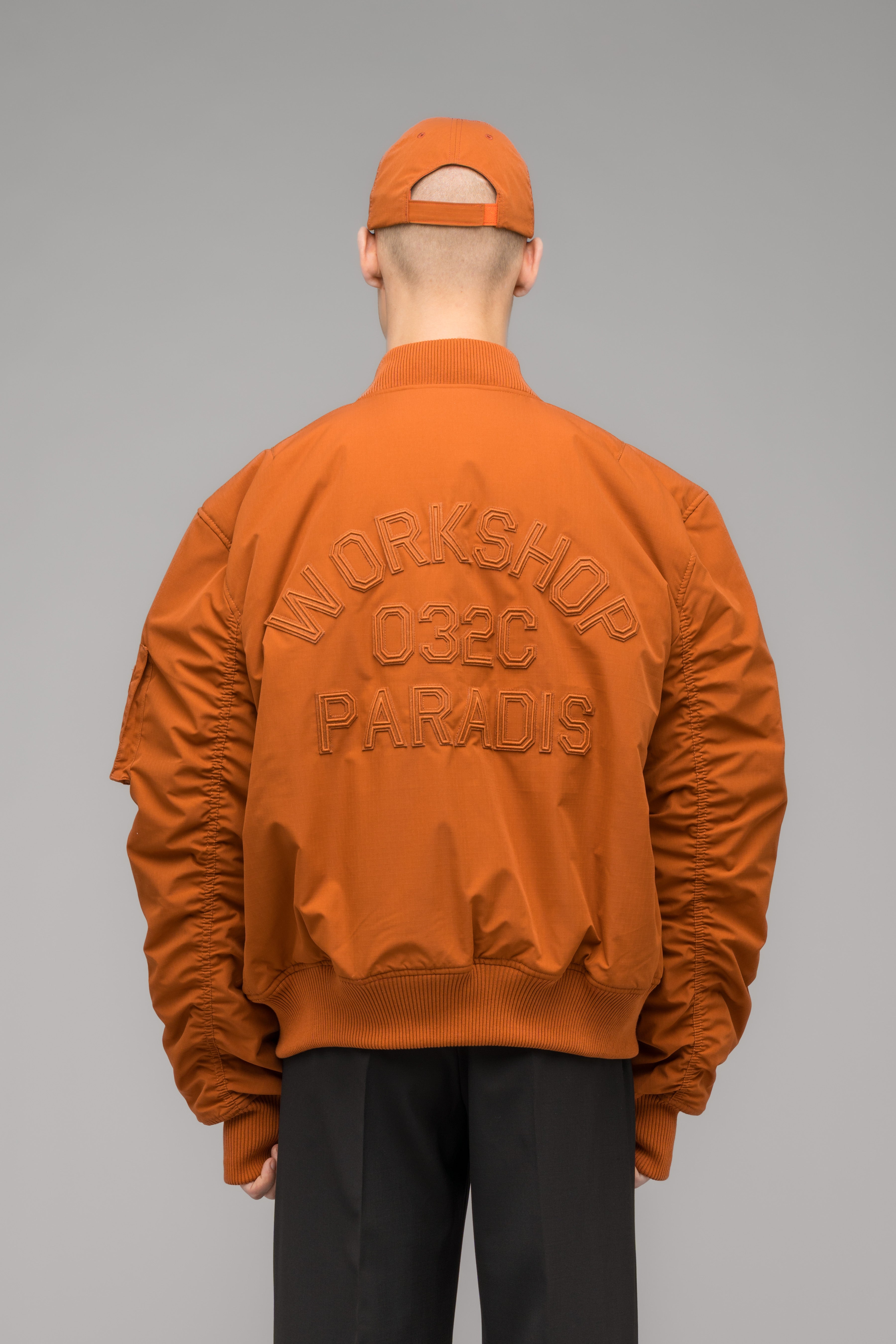 "COLLEGE" CLASSIC BOMBER JACKET - 032c