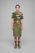 "MASKED CHOICE" CARGO SKIRT - 032c