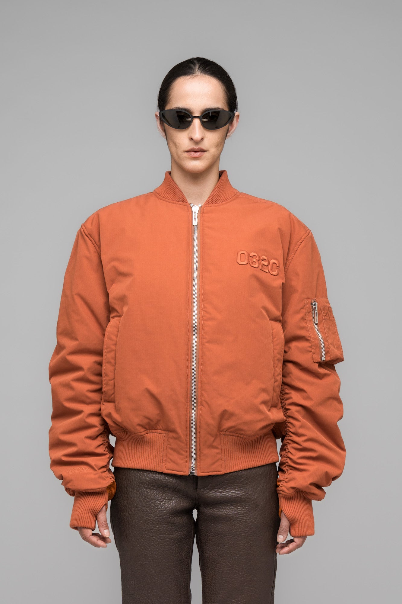 "COLLEGE" CLASSIC BOMBER JACKET - 032c