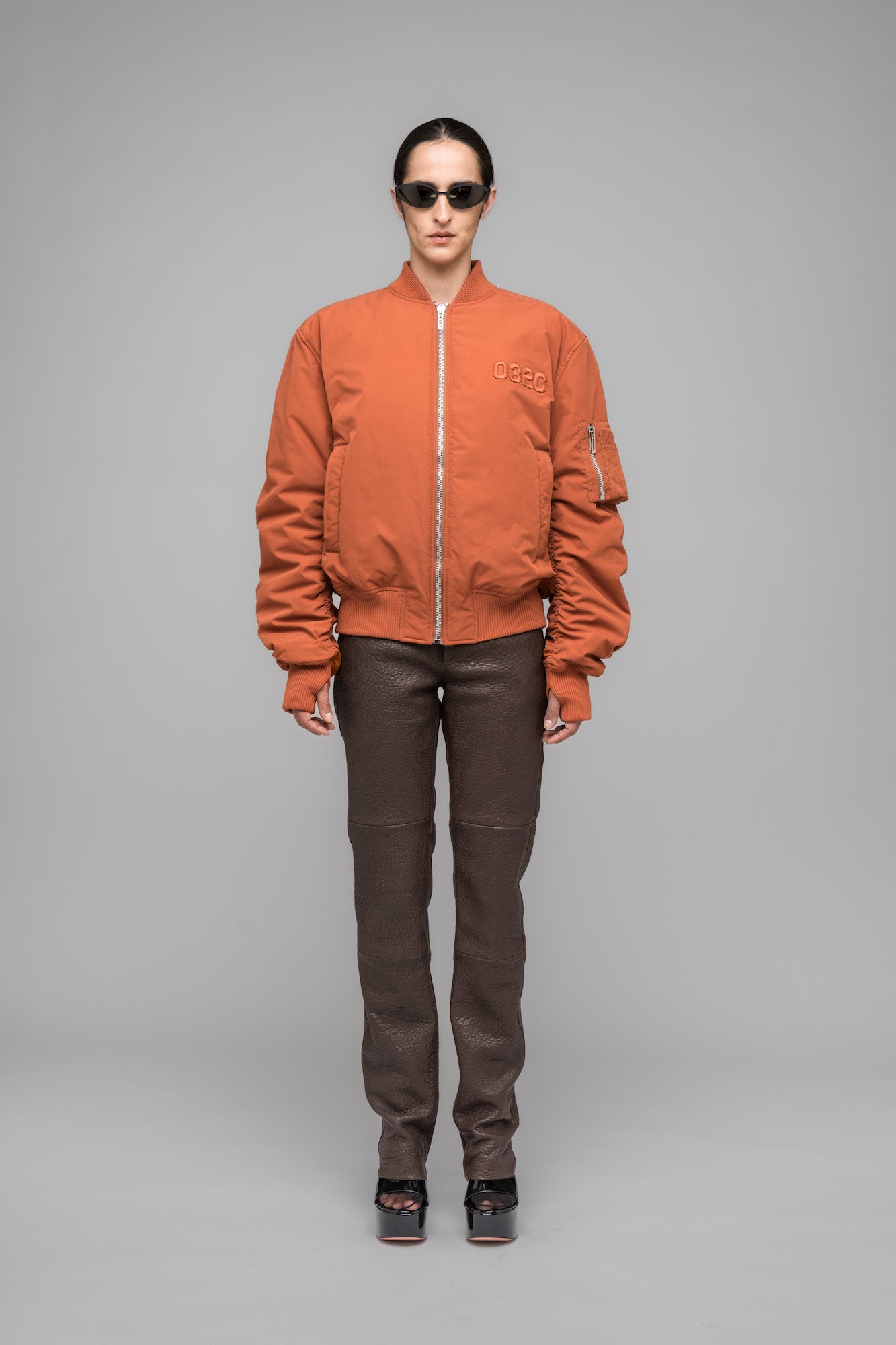 "COLLEGE" CLASSIC BOMBER JACKET - 032c