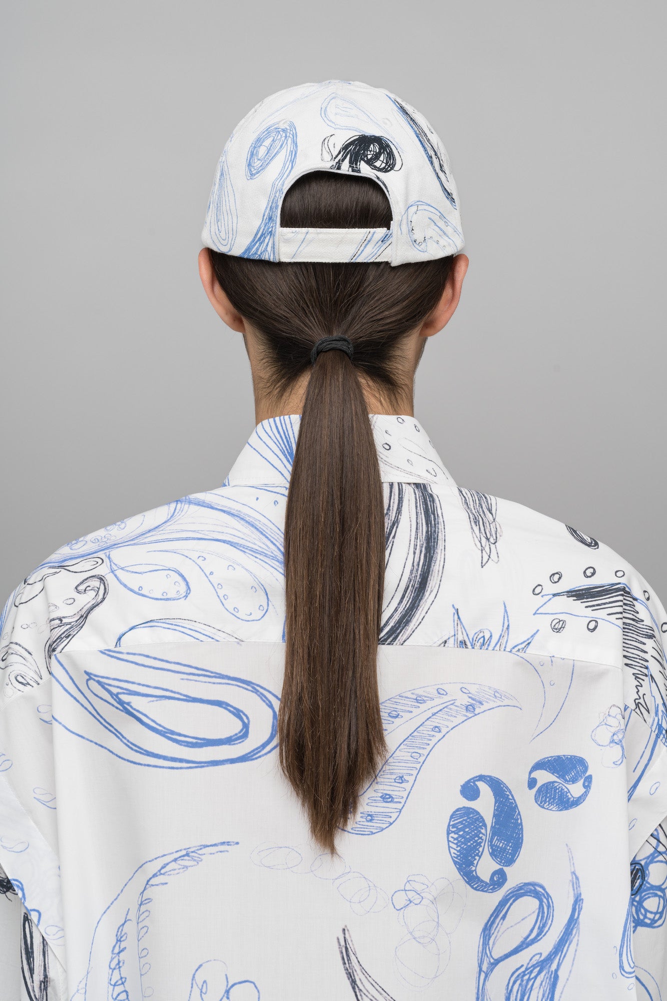 PAISLEY SCRIBBLE CAP - 032c