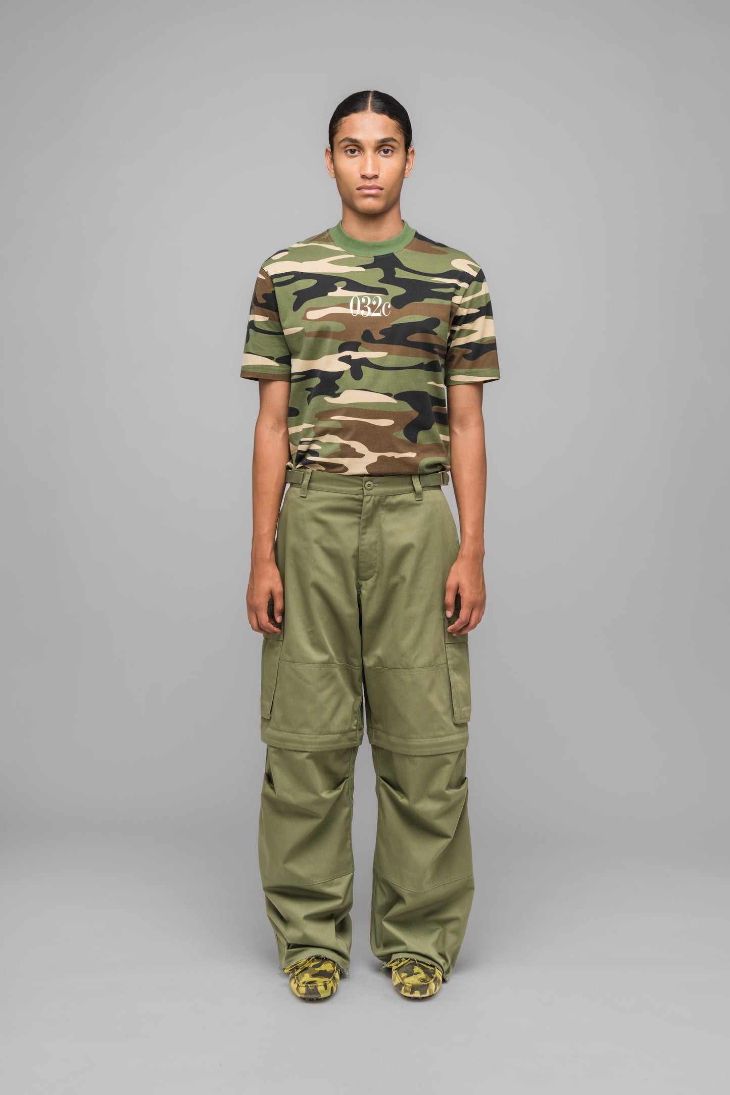 "MASKED CHOICE" CARGO PANTS - 032c