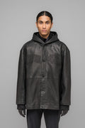 LEATHER COACH JACKET