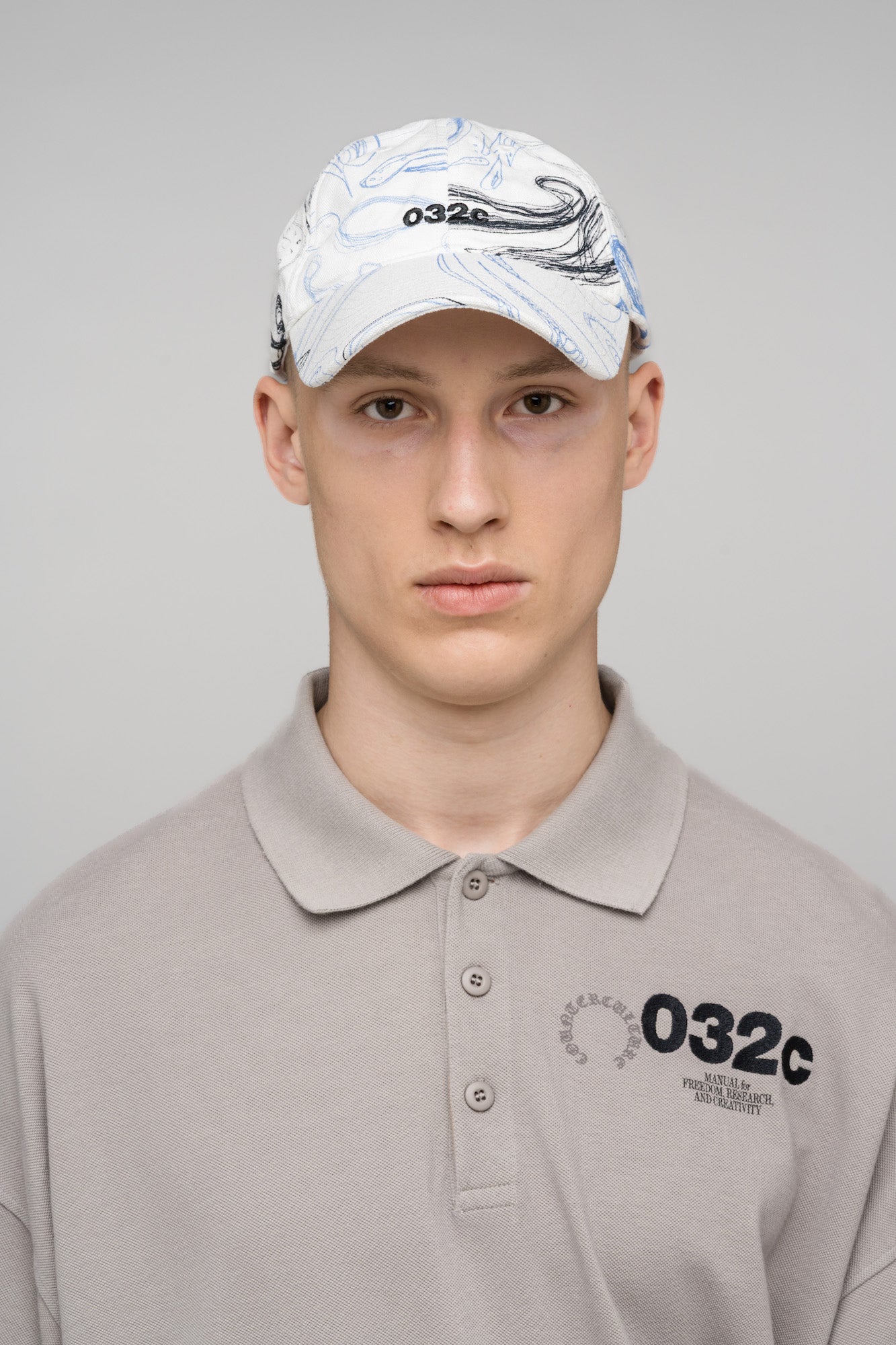 PAISLEY SCRIBBLE CAP - 032c