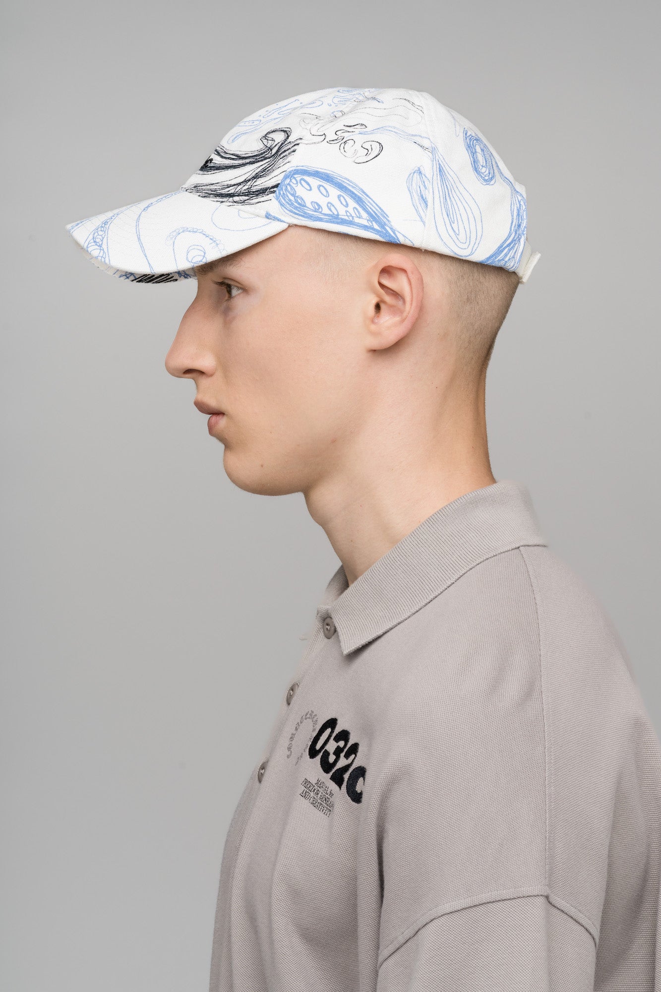 PAISLEY SCRIBBLE CAP - 032c
