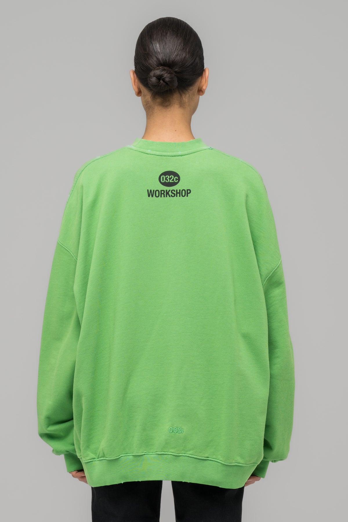 "LUCKY STRIKE" OVERSIZED CREWNECK