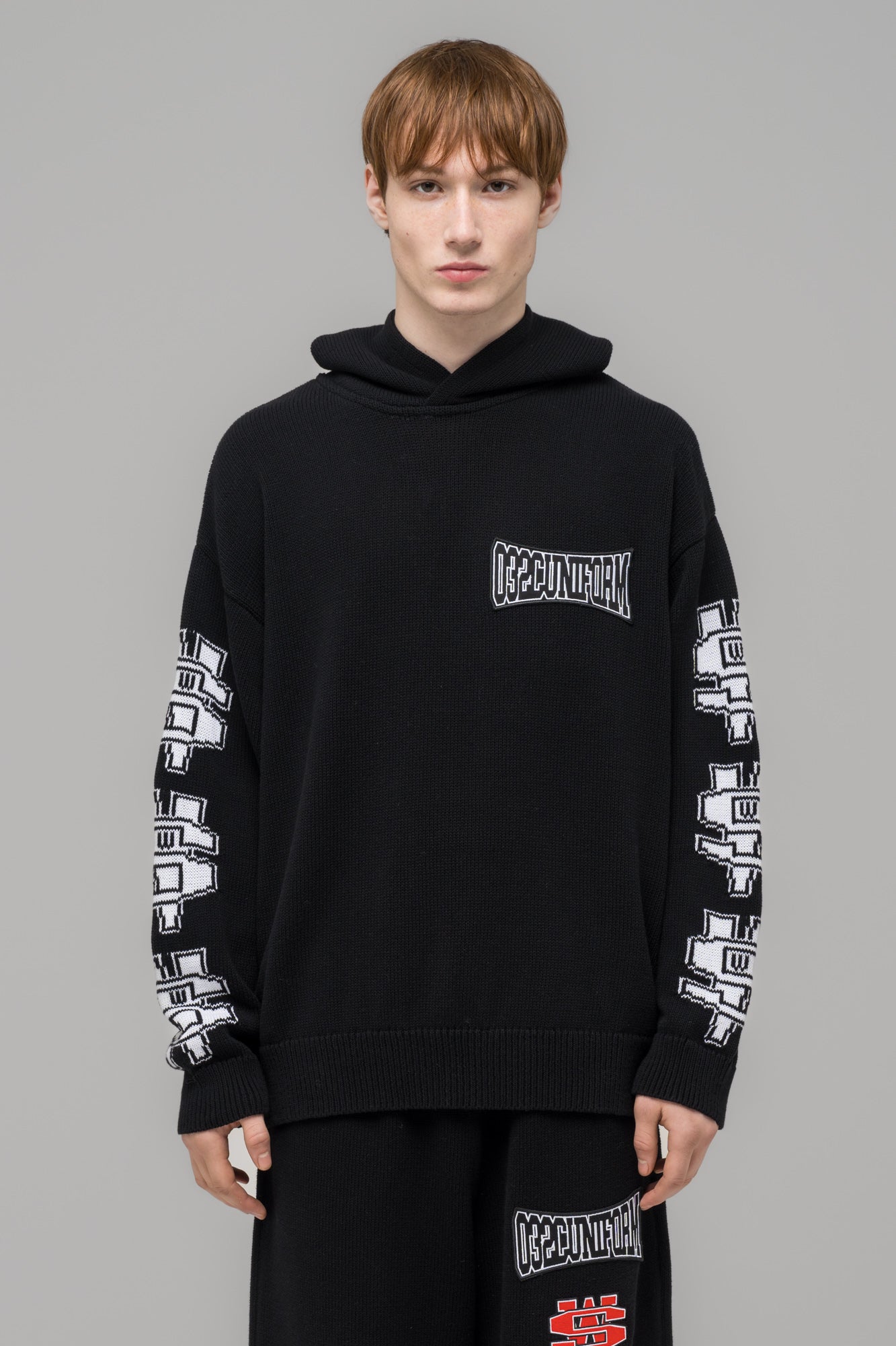 "ONE DOLLAR BILL" KNIT HOODIE