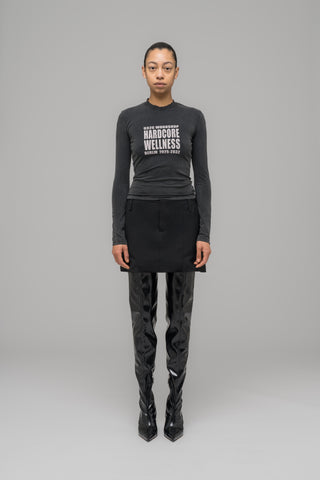 "HARDCORE WELLNESS" TIGHT LONGSLEEVE