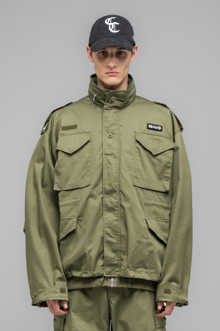 "MASKED CHOICE" BOMBER JACKET - 032c