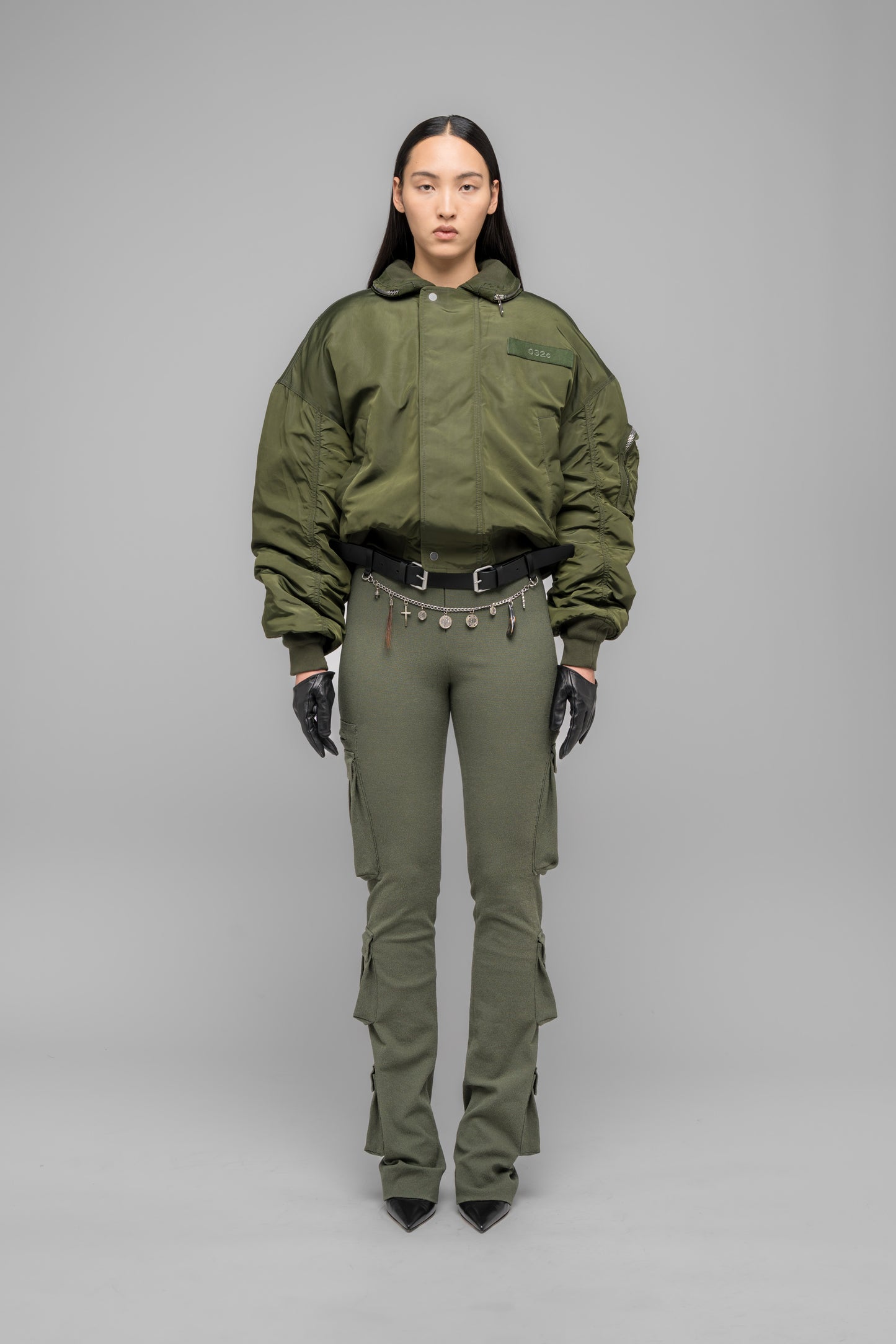 "HUNTING" BOMBER JACKET