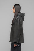 LEATHER COACH JACKET