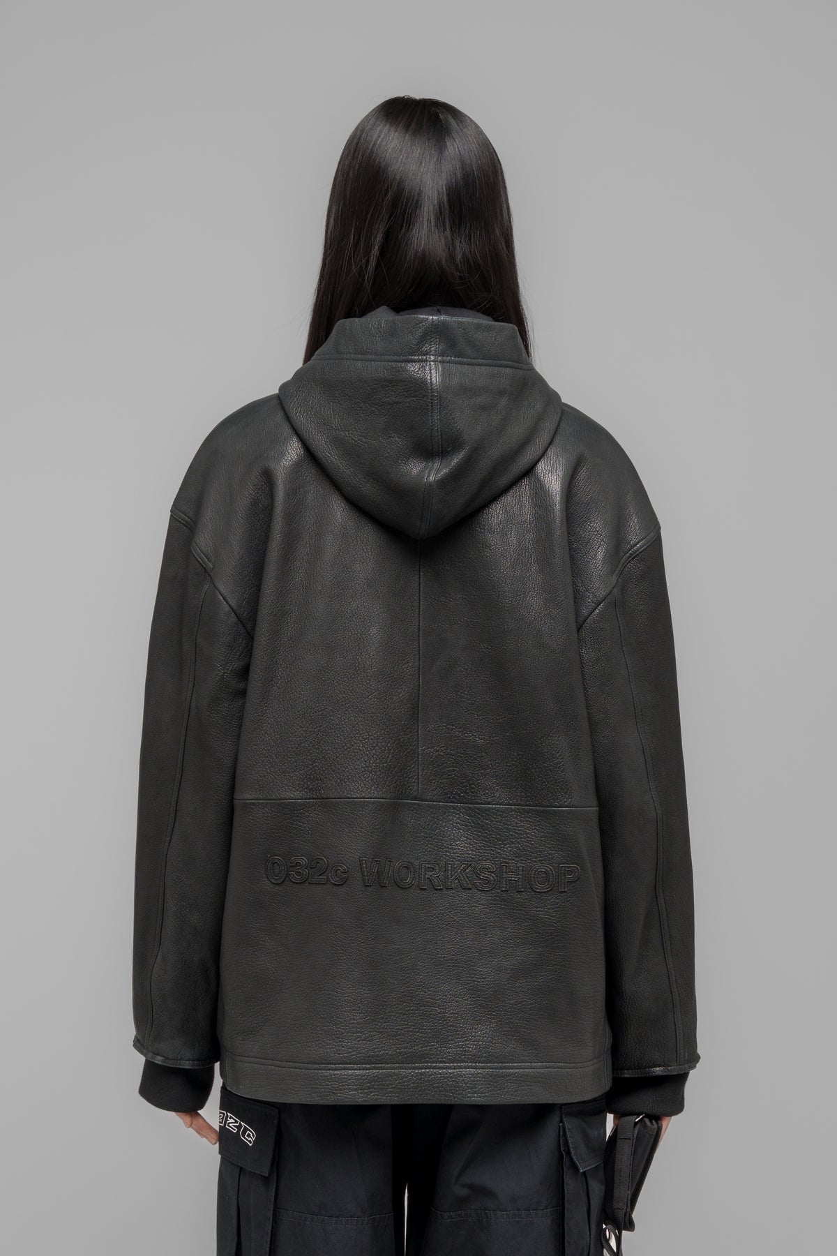 LEATHER COACH JACKET
