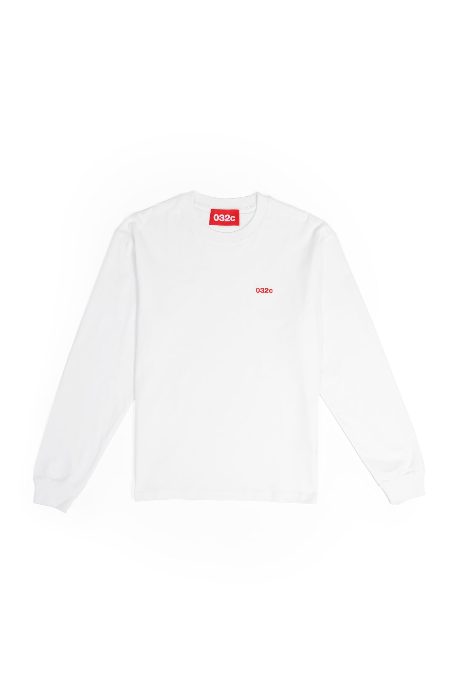 032c Classics GOTS Longsleeve White - 032c