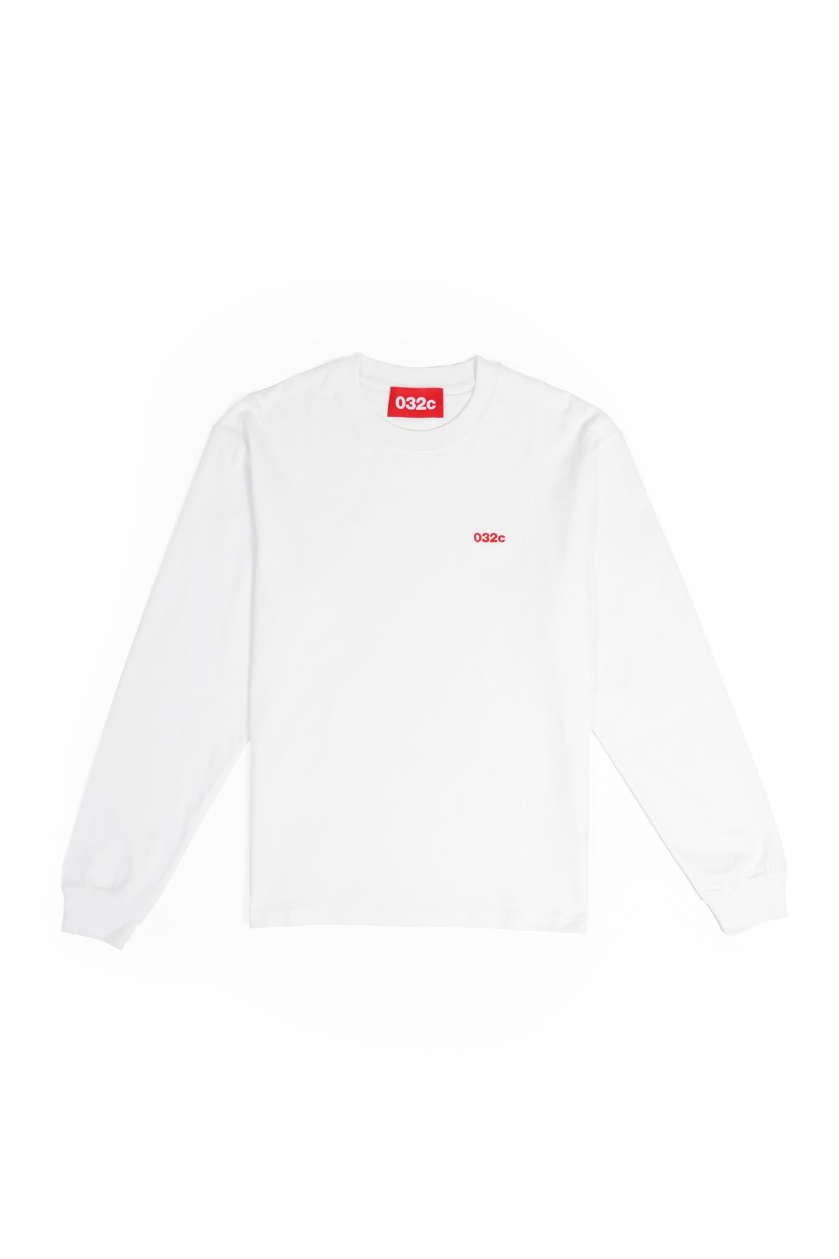 032c Classics GOTS Longsleeve White - 032c