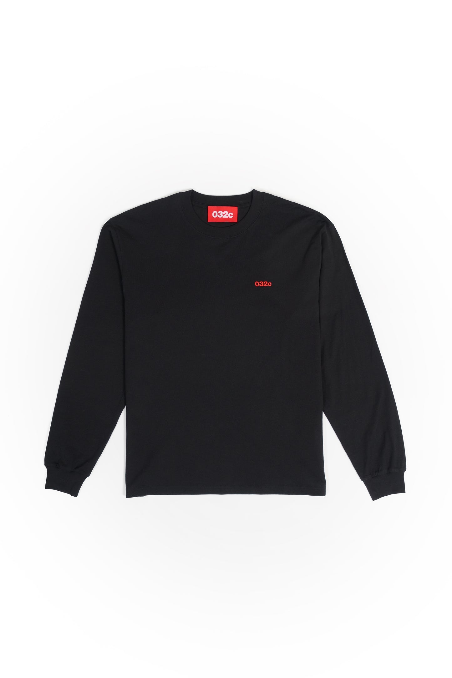032c Classics GOTS Longsleeve Black - 032c