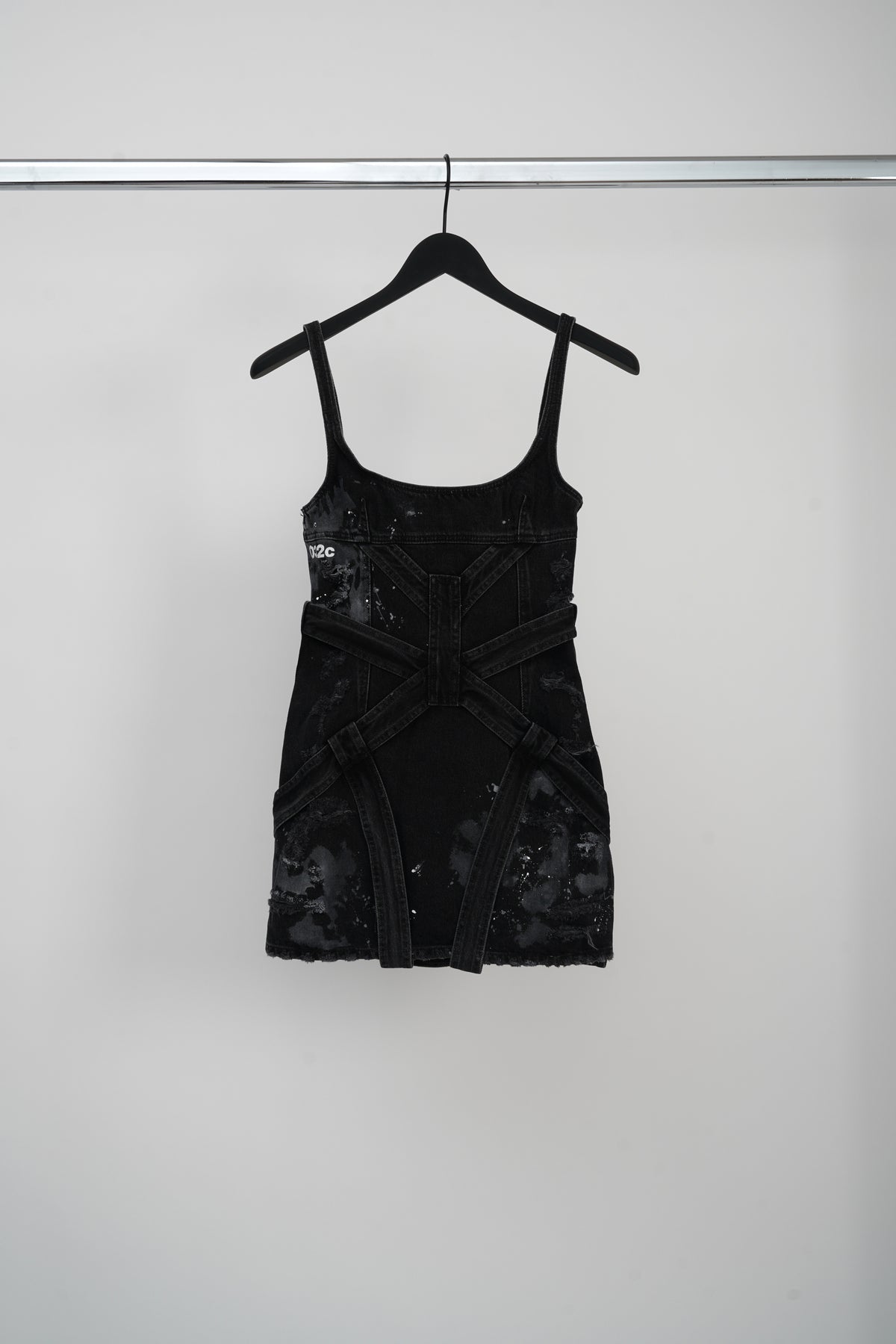 "CHANDELLE" PAINTER’S MINIDRESS
