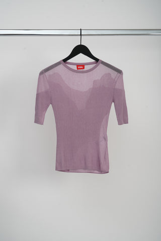 'VISIBILITY' KNIT SHORTSLEEVE