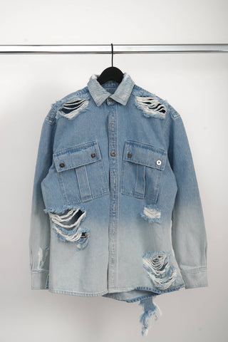 DENIM OVERSHIRT Sample