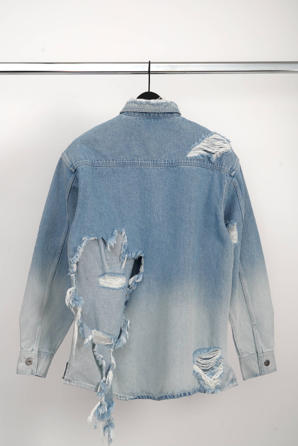 DENIM OVERSHIRT Sample
