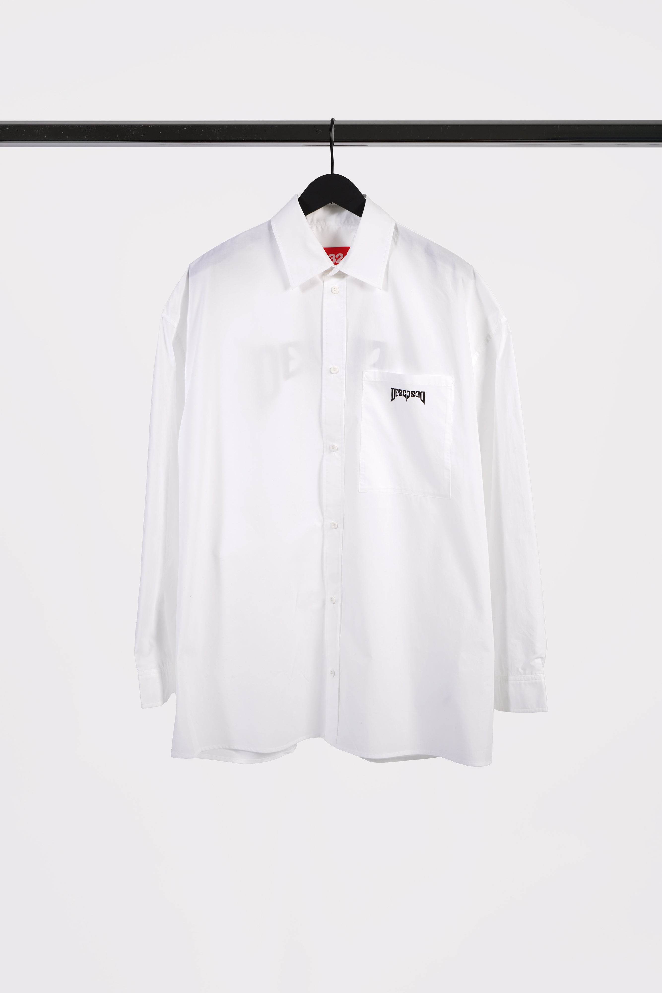 "PSYCHIC" WIDE SHOULDER SHIRT