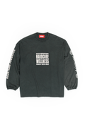 OVERSIZED LONGSLEEVE "HARDCORE WELLNESS"