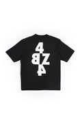 “4BZ4” V-NECK T-SHIRT BLACK PRE-ORDER