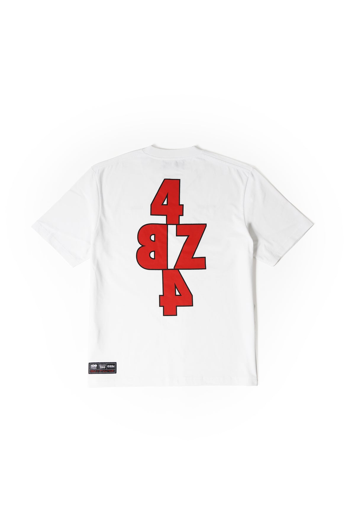 “4BZ4” V-NECK T-SHIRT WHITE PRE-ORDER