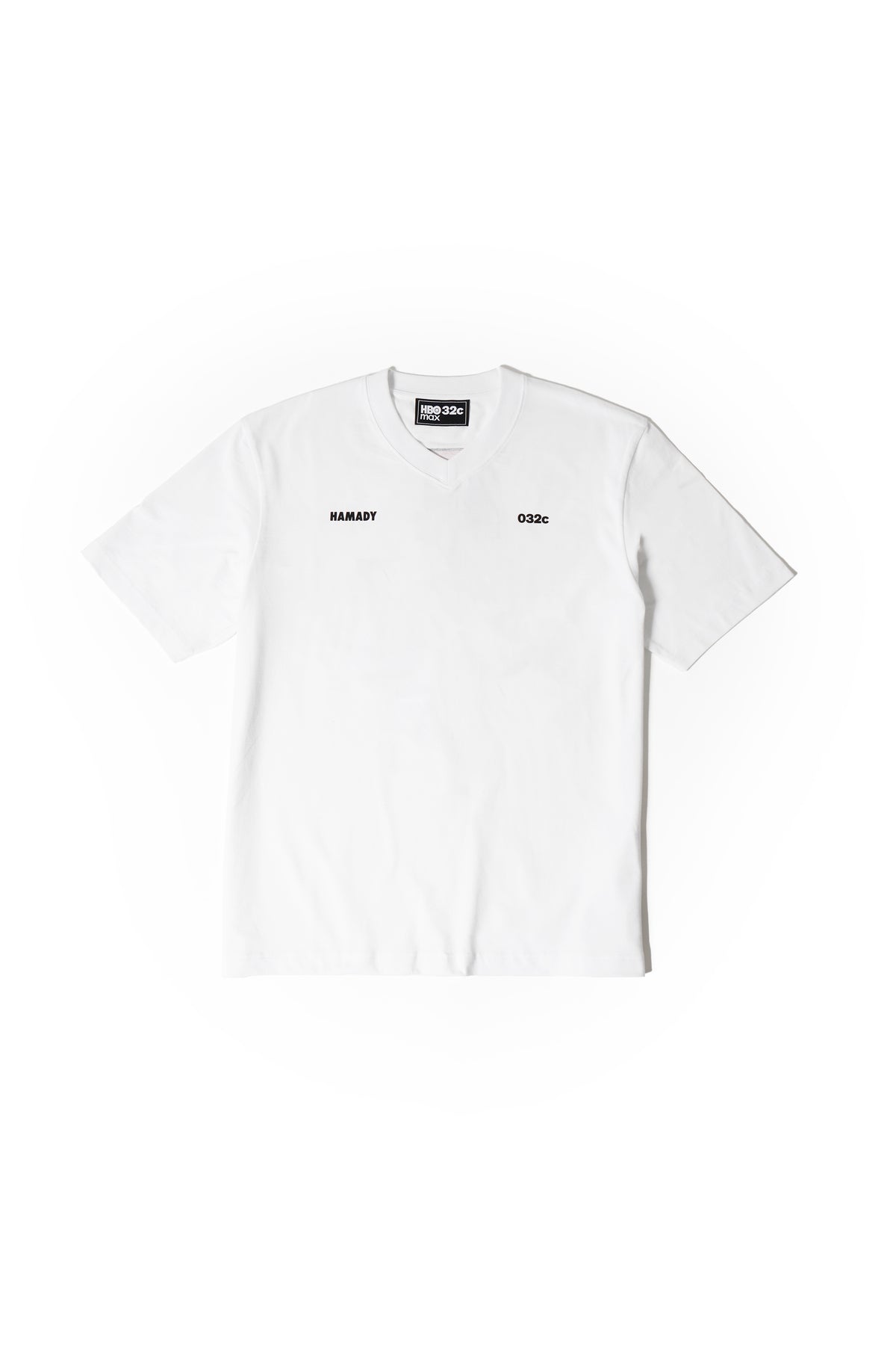 “4BZ4” V-NECK T-SHIRT WHITE PRE-ORDER