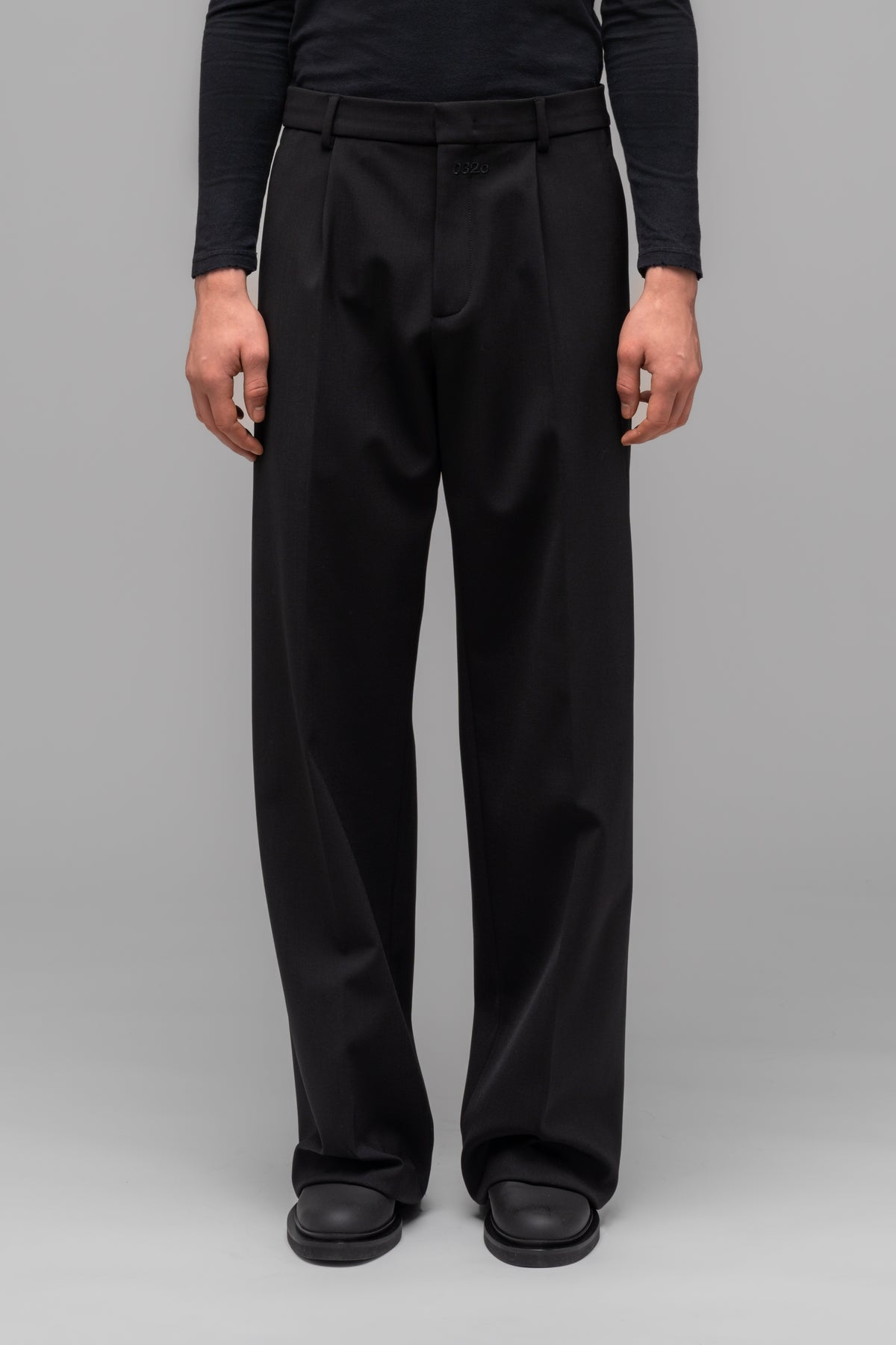 "PORTRAIT" WIDE LEG SUIT TROUSERS