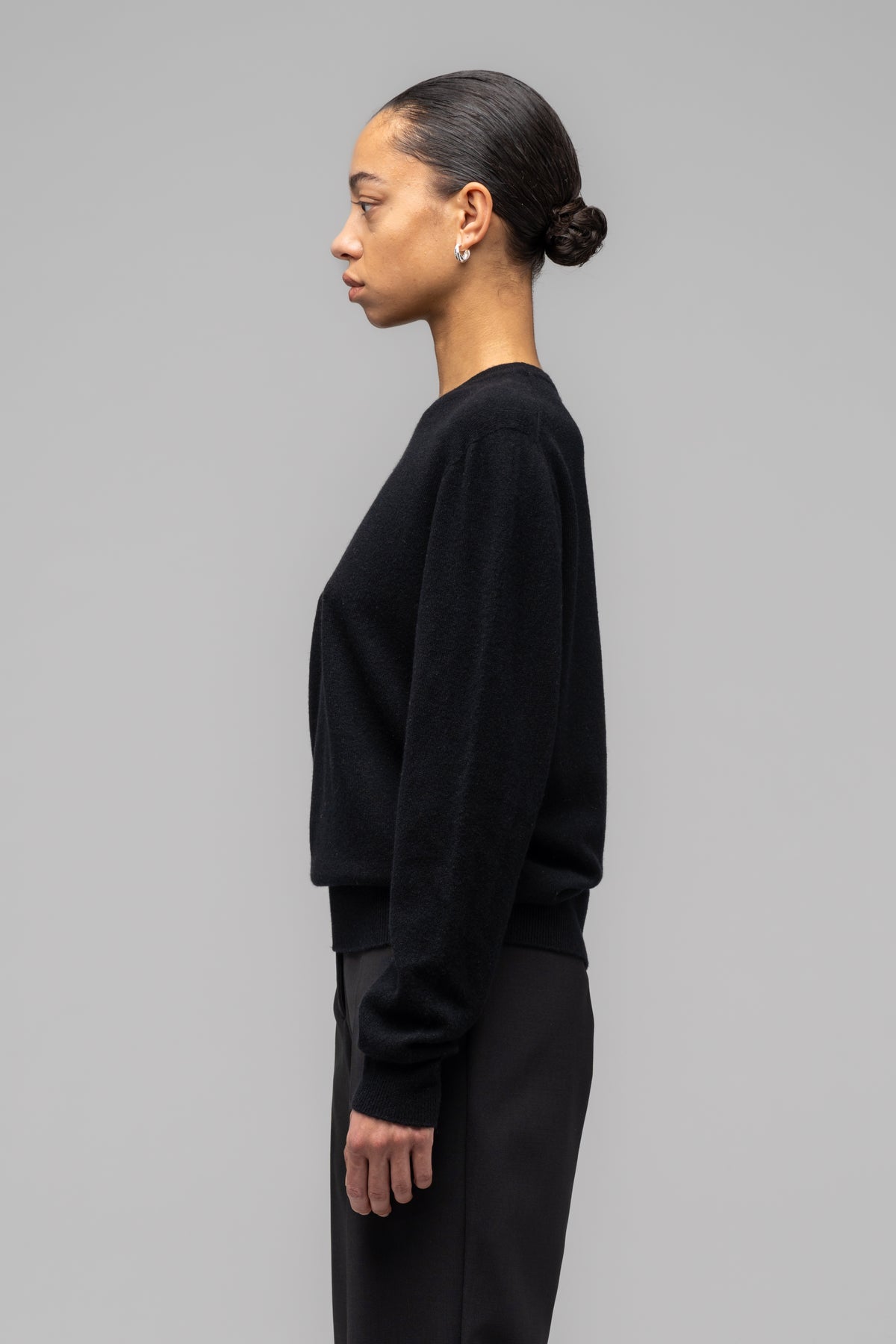 LOGO CASHMERE BLEND SWEATER