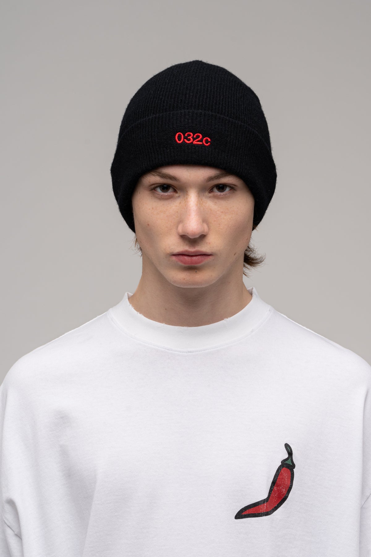 LOGO CASHMERE BLEND BEANIE