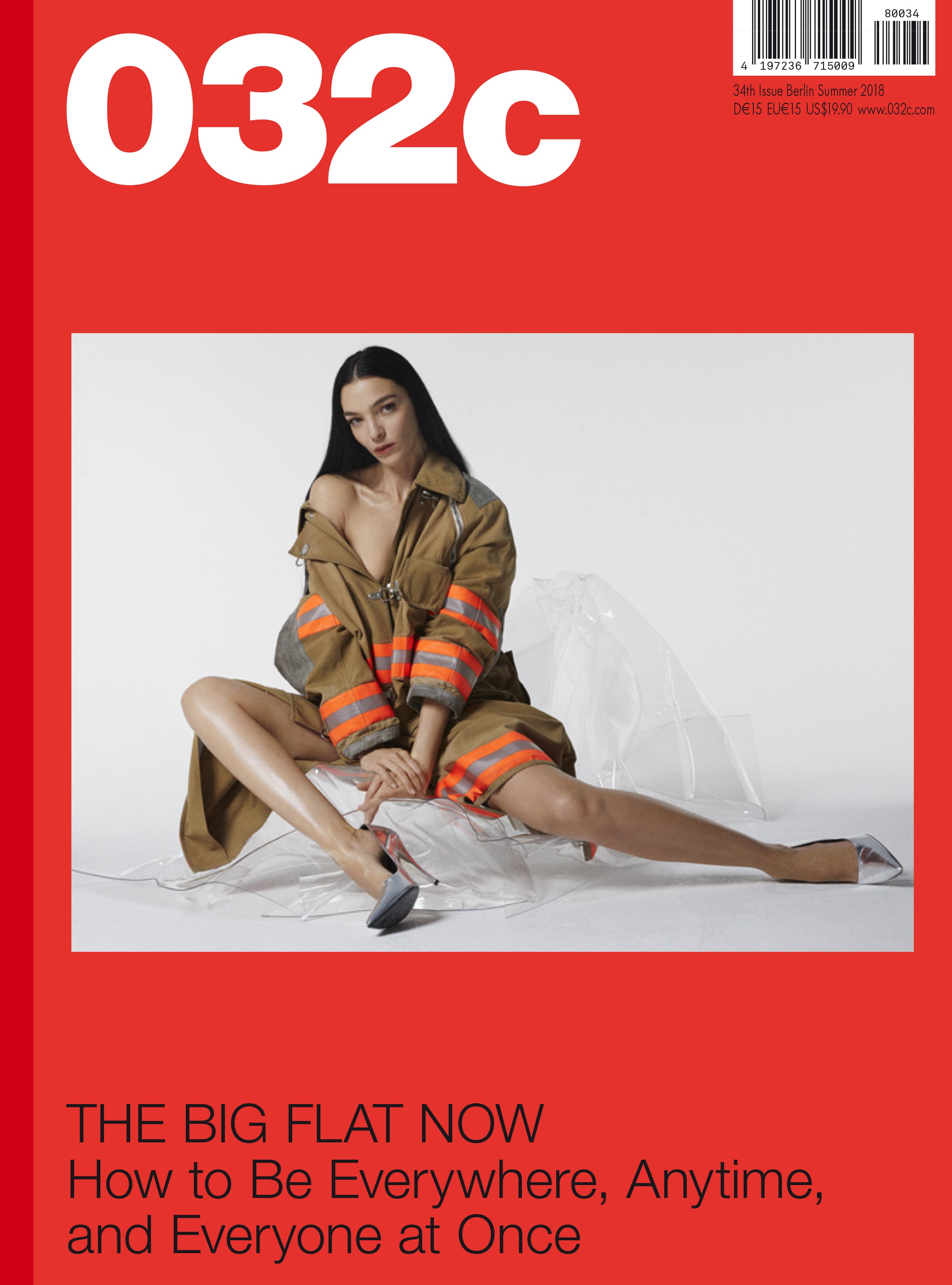 Issue #34 — Summer 2018: "The Big Flat Now" - 032c