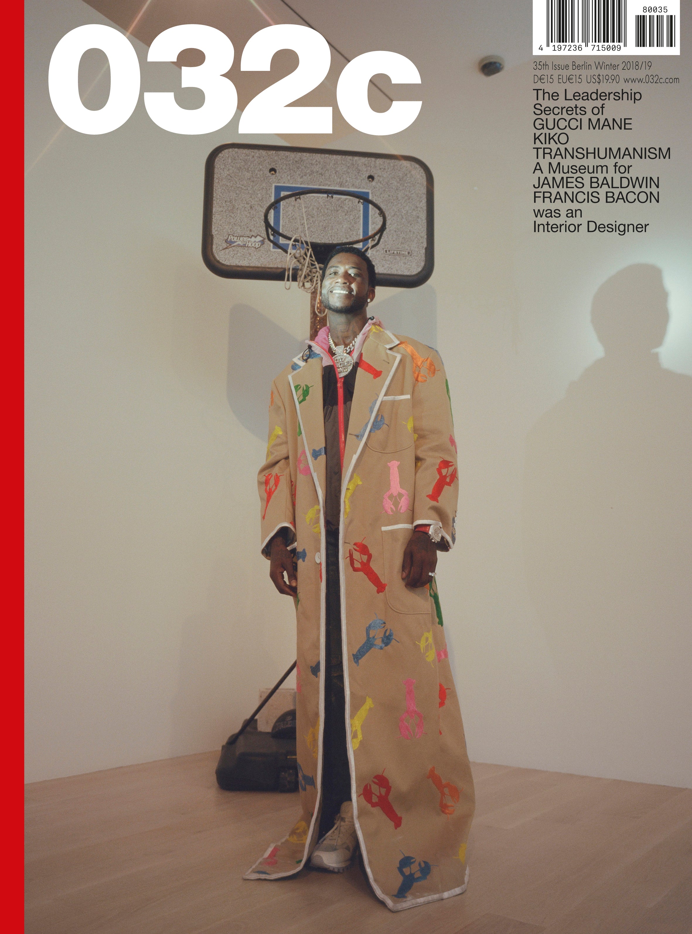Issue #35 — Winter 2018/2019: “A Museum for James Baldwin” - 032c