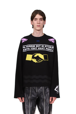 SUPER SIZE ''SAFETY'' LONGSLEEVE