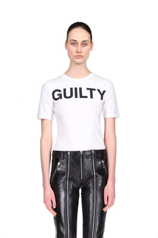 FITTED 'GUILTY' TEE