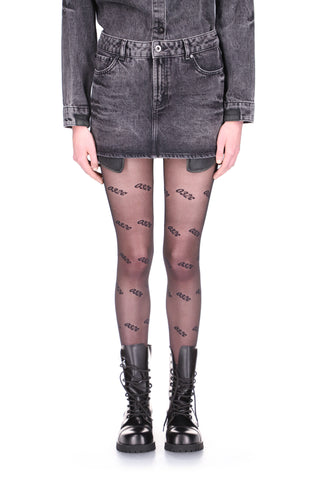MOON WASH DENIM SKIRT