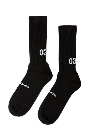 032c Classics WORKSHOP Socks Black/White